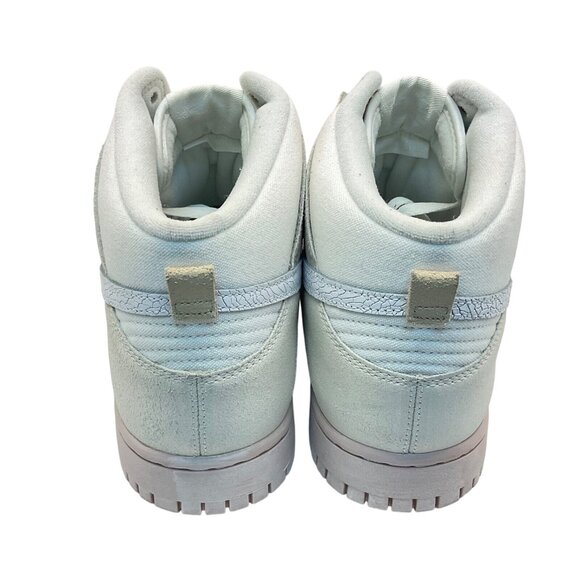 Nike Men's Dunk High Retro PRM “Cracked Leather Swoosh” Casual Sneakers Size 13M - Picture 3 of 8